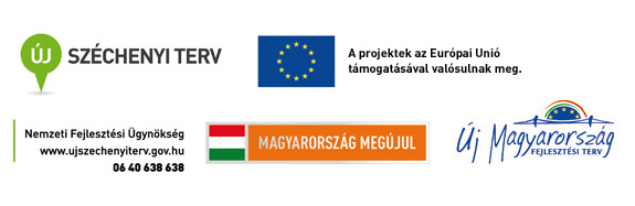 A projectek az Eur&oacute;pai Uni&oacute; t&aacute;mogat&aacute;s&aacute;val val&oacute;sulnak meg.